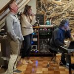 in the control room with Kari & Ed